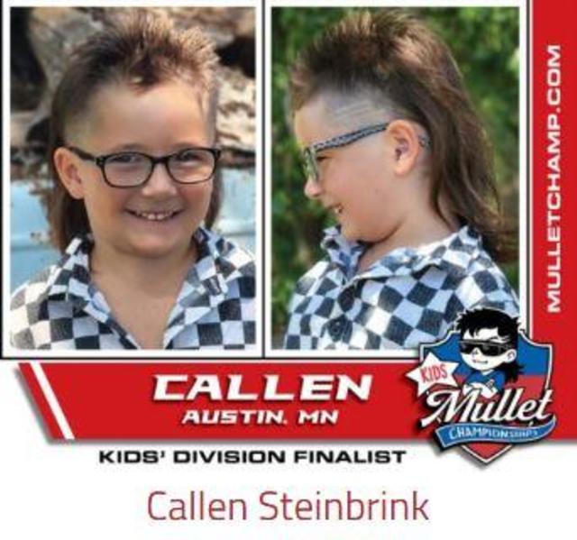 Kids Mullet Championship finalist is 8-year-old Wisconsin boy