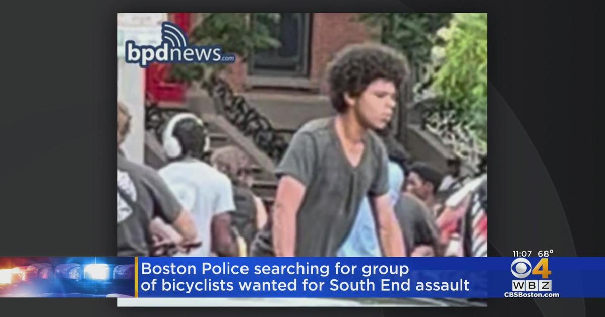 Boston Police Seek Group Of Bicyclists After South End Assault Cbs Boston 6994