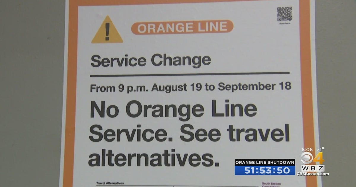 English-only Orange Line signs create confusion during the shutdown ...