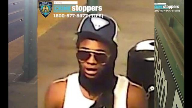 Surveillance photo of a suspect in a stabbing at a Bronx subway station. 