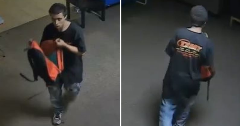 Stockton school vandalism suspect caught on video