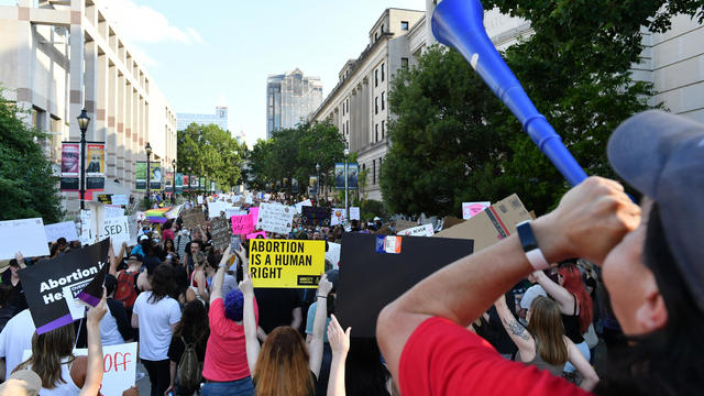 Protests Break Out Across The U.S. As Supreme Court Overturns Roe v. Wade 