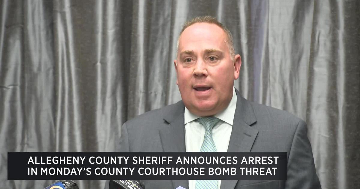 Allegheny County Sheriff Announces Arrest In County Courthouse Bomb Threat Cbs Pittsburgh 7096