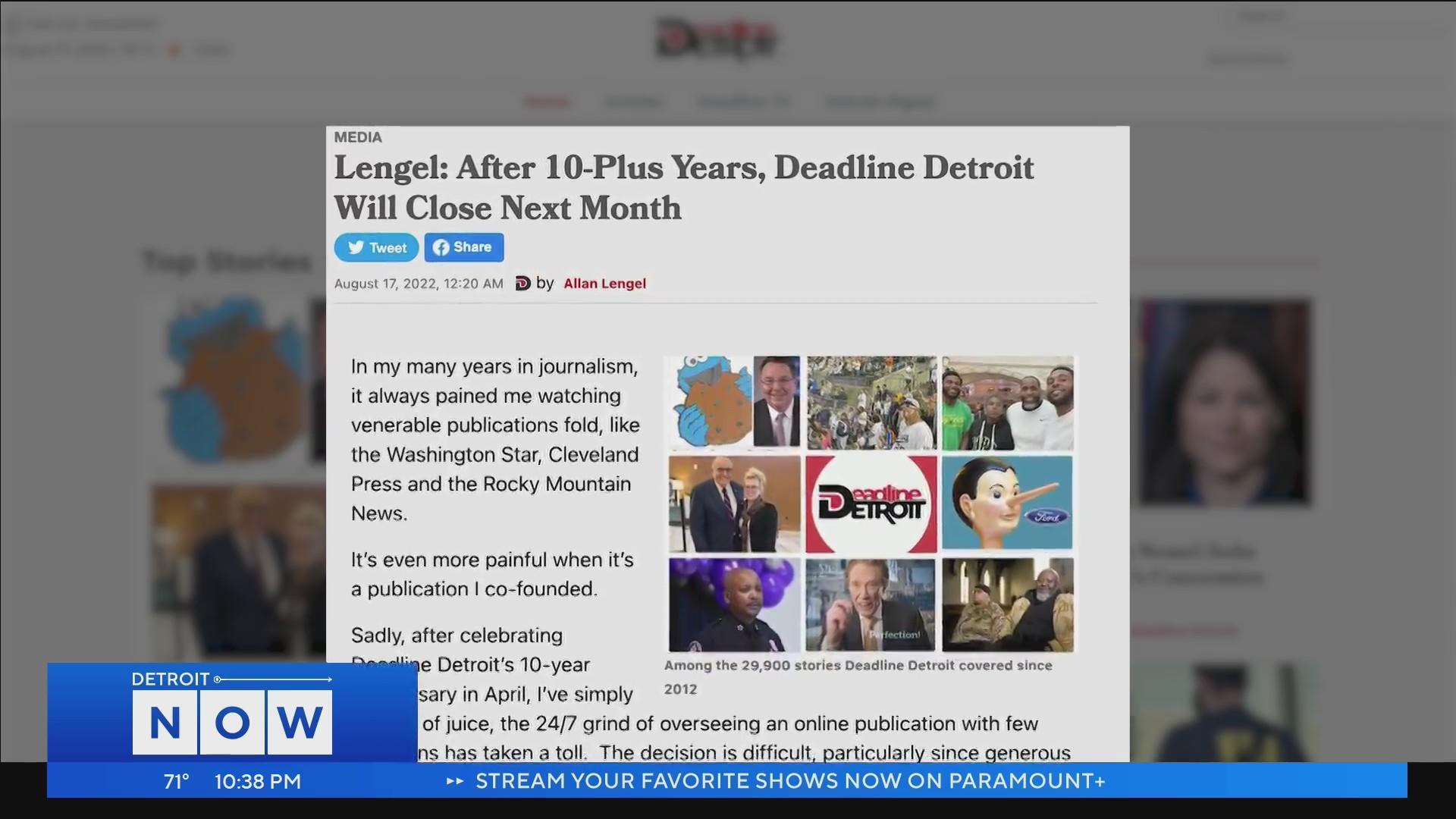 Deadline Detroit  'It Would Be Nice to Be Included' More as