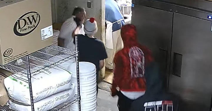 VIDEO Armed bandits stage brazen San Jose bakery robbery CBS San