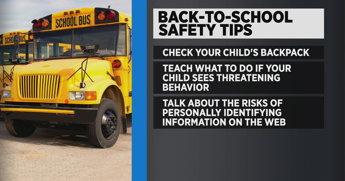 See Colorado's top-10 school safety tips as you begin the new school ...