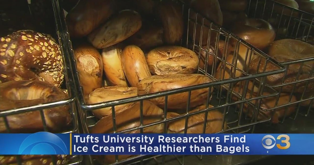 New study suggests ice cream is better for you than multigrain bagels