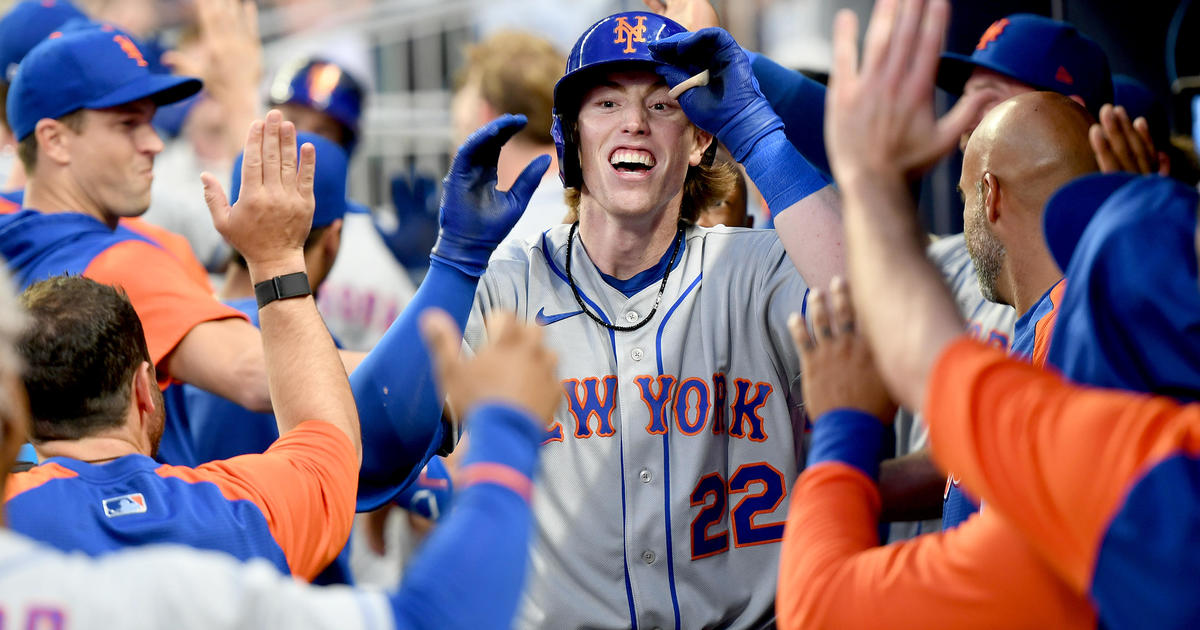 Baty homers first time up in majors, Mets beat Braves