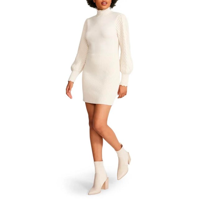 BB Dakota by Steve Madden Long Sleeve Sweater Dress 