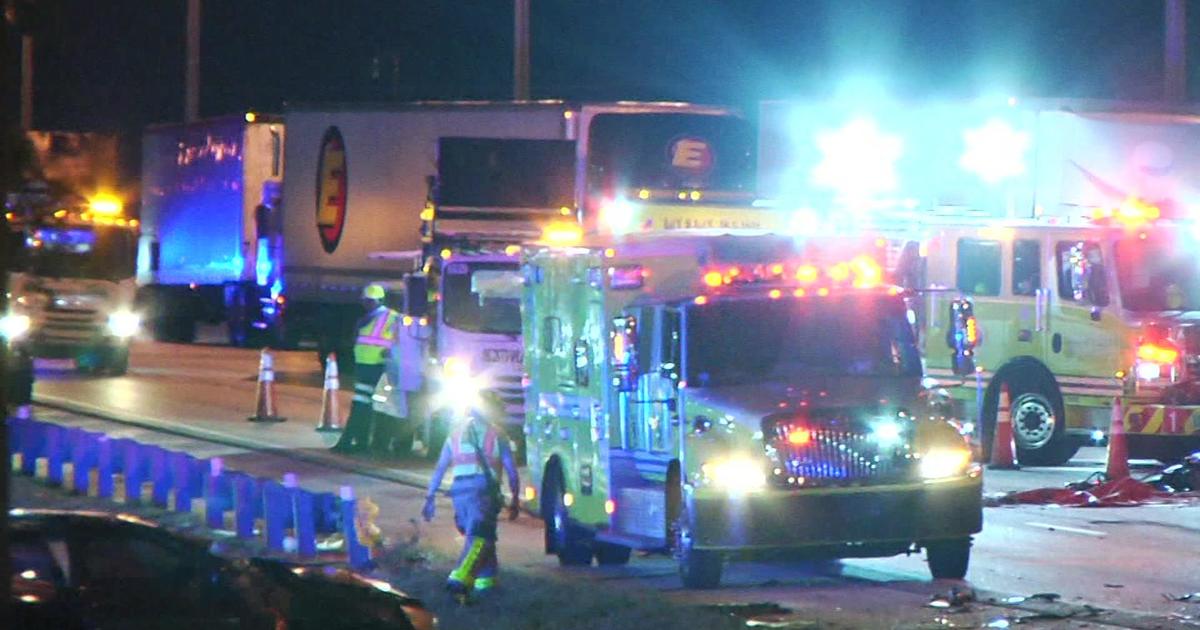 5 Killed in wrong-way crash on the Palmetto Expressway
