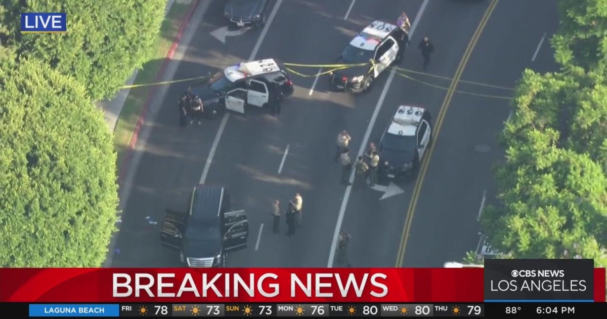 Shooting investigation underway in West Hollywood - CBS Los Angeles