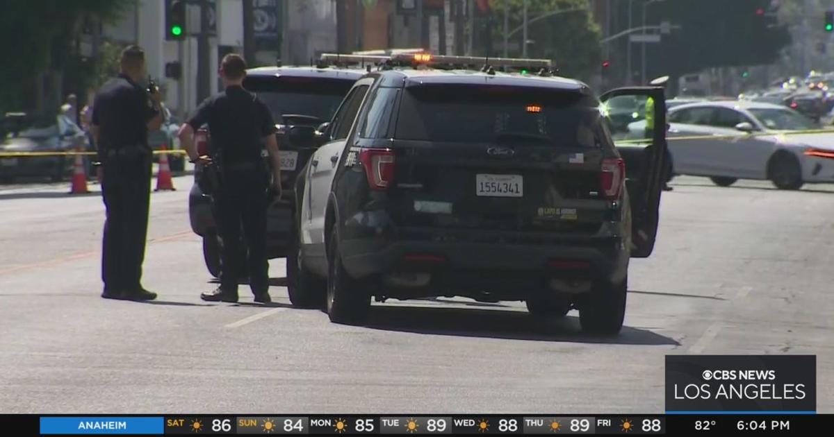 Hollywood shooting suspect arrested by LAPD CBS Los Angeles