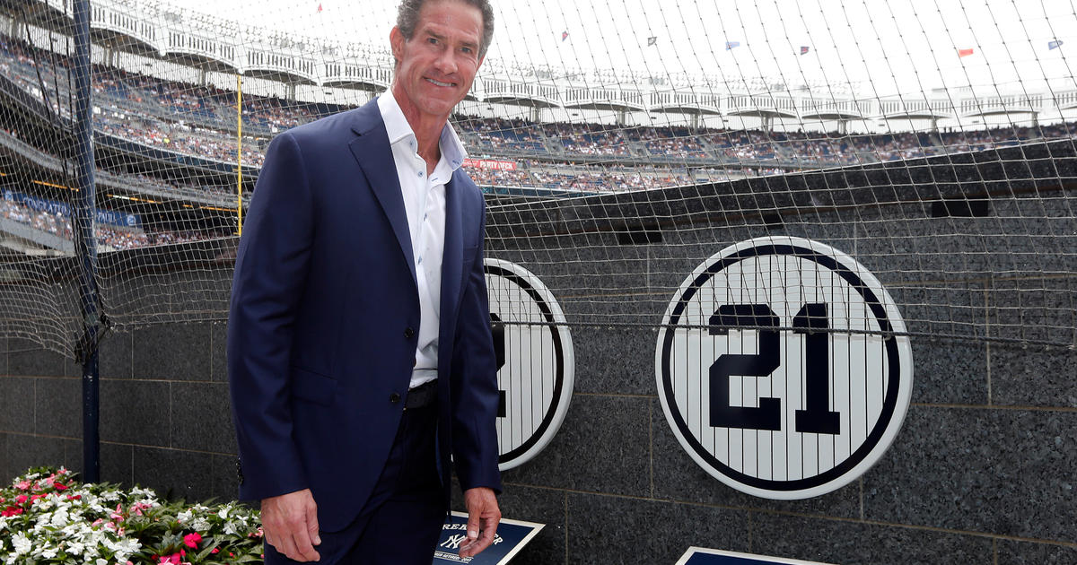 Yankees retire Paul O'Neill's No. 21 jersey; GM Brian Cashman booed - CBS  New York