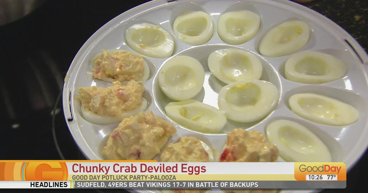Chunky Crab Deviled Eggs Good Day Sacramento