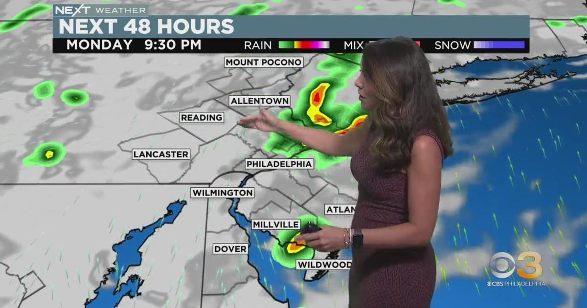 NEXT Weather: Wet Monday - CBS Philadelphia