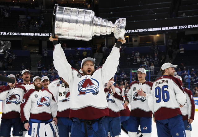 The Colorado Avalanche are one game away from winning the Stanley Cup