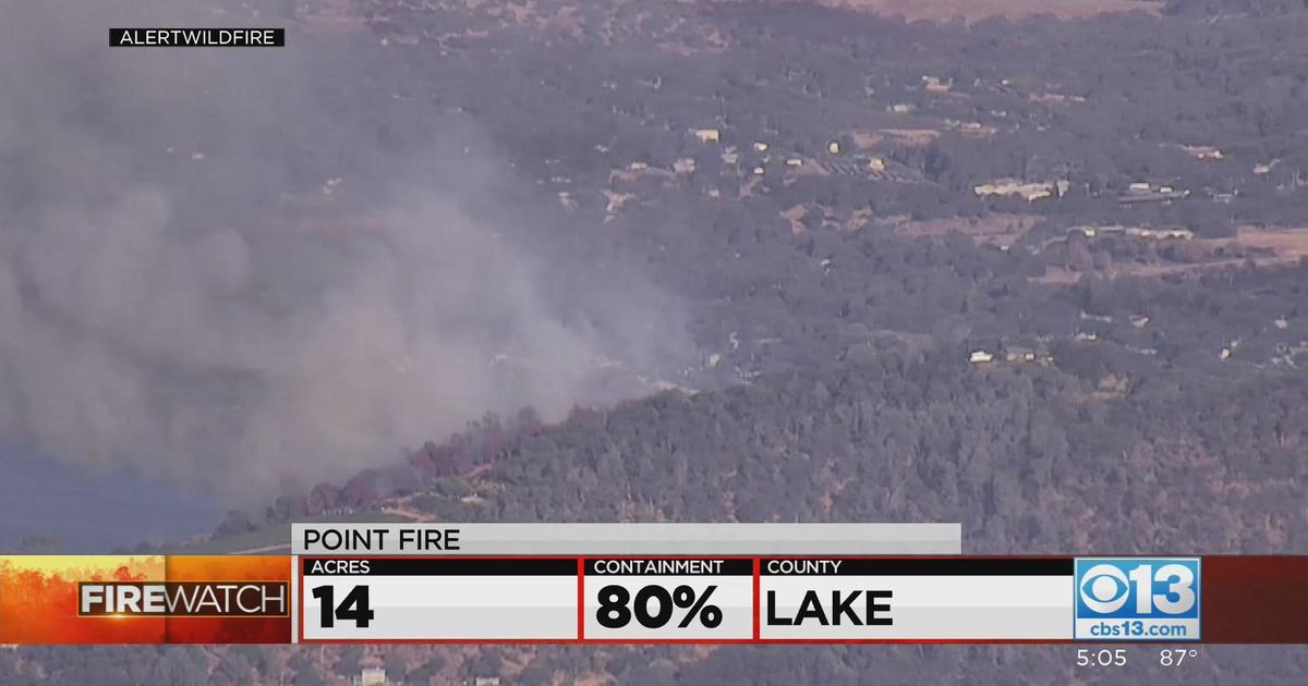 Evacuations Lifted In Point Fire - CBS Sacramento