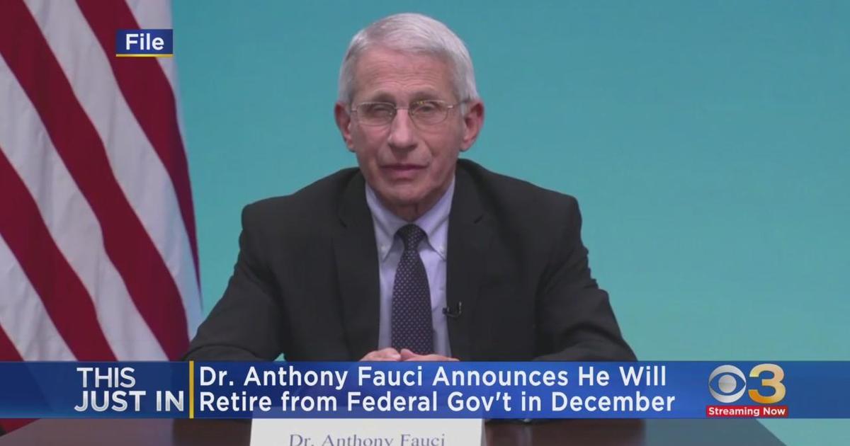 Dr. Anthony Fauci Says He's Stepping Down In December For "next Chapter ...