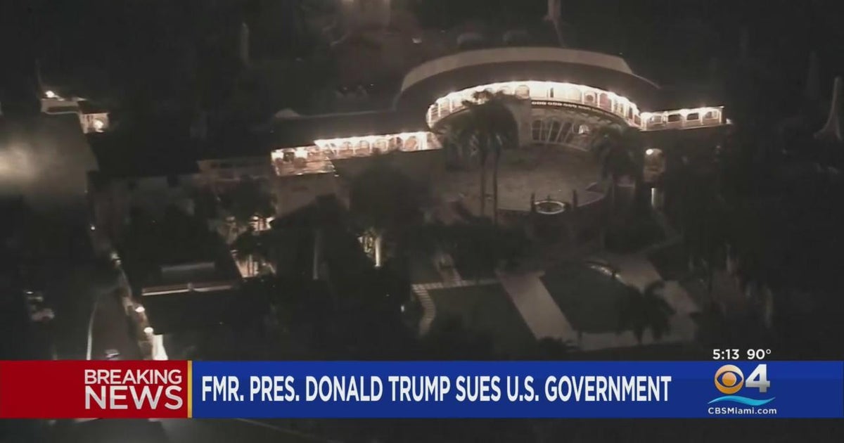 Former President Donald Trump files lawsuit over Mar-a-Lago search