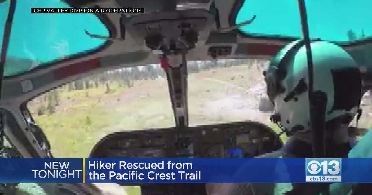 Hiker Rescued From Pacific Crest Trail Cbs Sacramento
