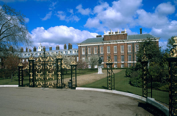 The ornate entrance to Kensington Palace, London. Kensington Palace has been a royal home for over 300 years and parts of the palace remain a private residence for members of the Royal Family today. The magnificent State Apartments and the Royal Ceremonia 