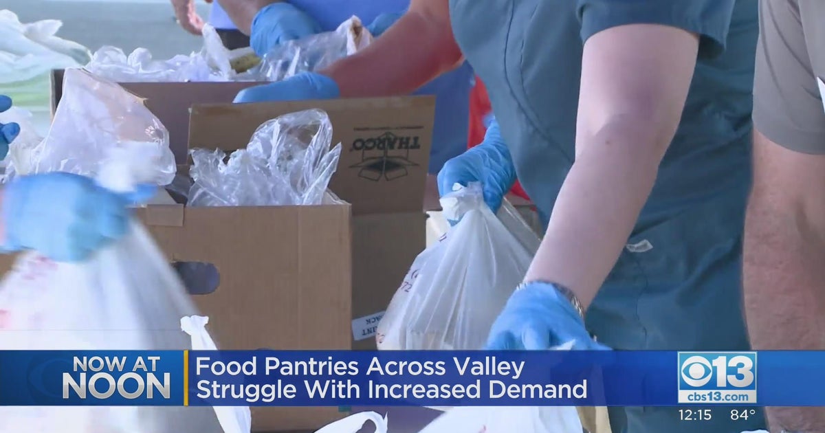 Food pantries across Central Valley struggle with increased demand