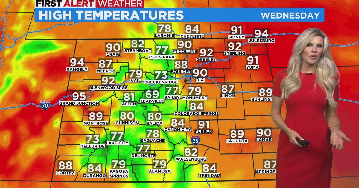 The Return Of 90 Degree Temperatures - CBS Colorado