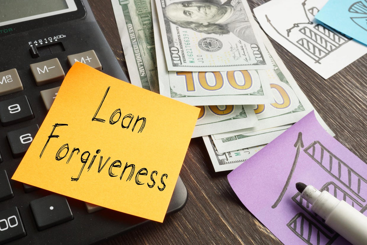 Student loan forgiveness application