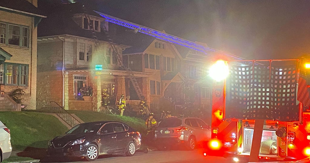 No one injured after fire sparks at home in Point Breeze - CBS Pittsburgh