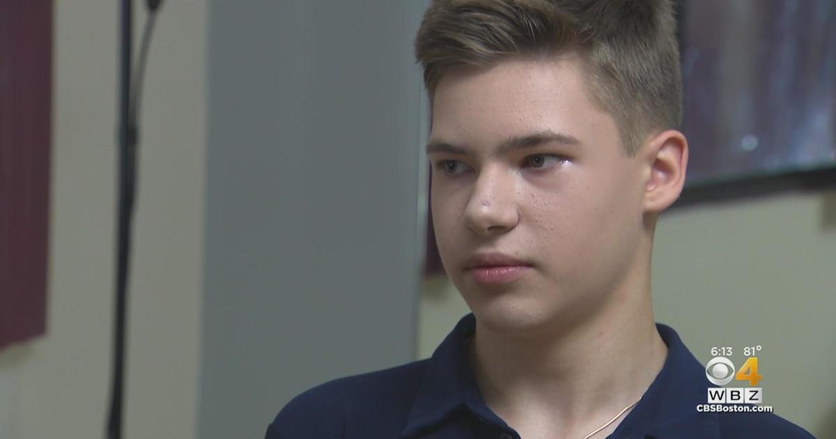 After fleeing Ukraine, 14-year-old boy adjusts to American life through Newton dance studio - CBS Boston