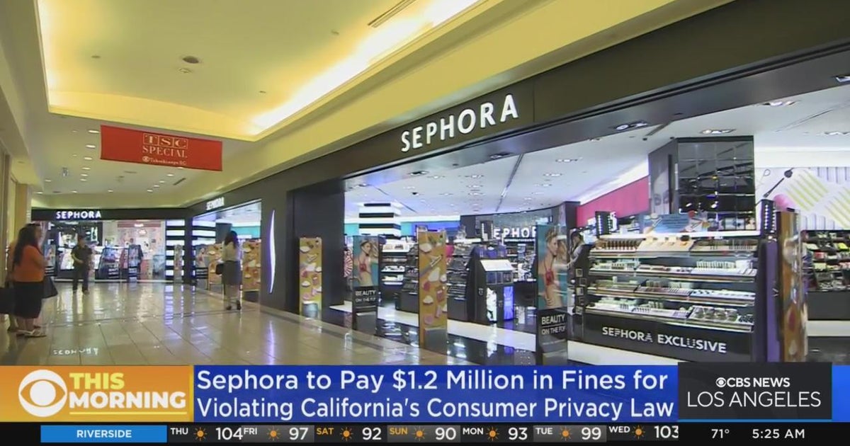 Sephora to pay 1.2 million in fines in settlement with State of