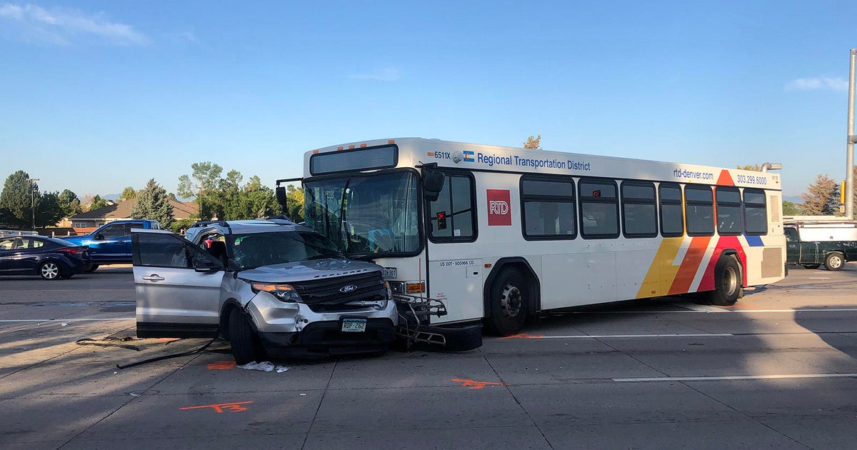 Crash involving RTD bus, several cars on South Parker Road injures ...