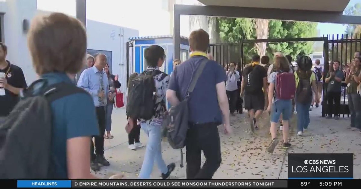 Safety concerns top of mind as students return to classrooms - CBS Los ...