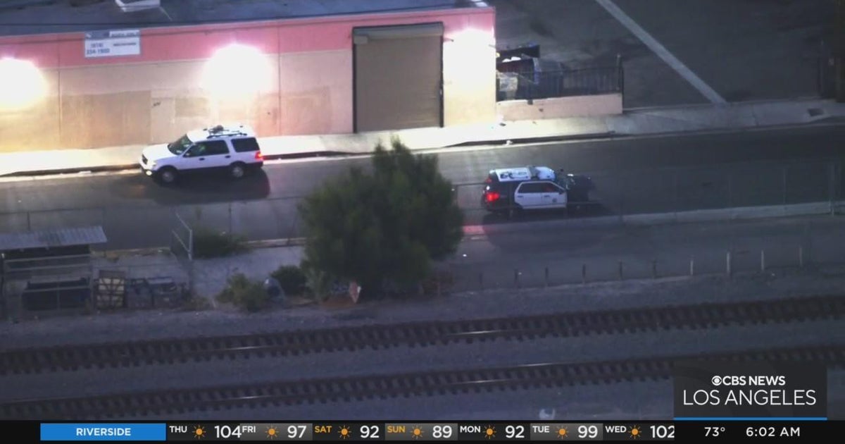 Police searching for stolen vehicle suspect following pursuit - CBS Los ...