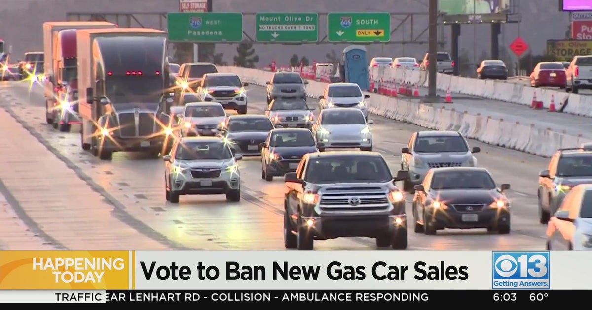 California to vote on ban of new gas car sales CBS Sacramento