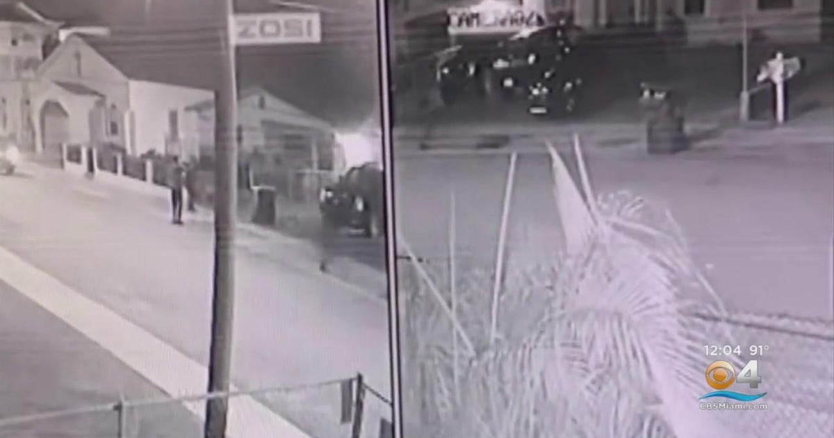 Shooting caught on video - CBS Miami