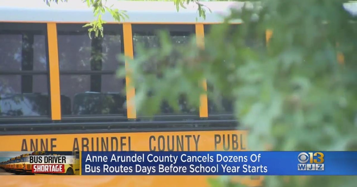 47 school bus routes in Anne Arundel County are without drivers CBS