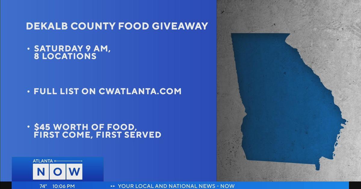DeKalb County food giveaway CW Atlanta