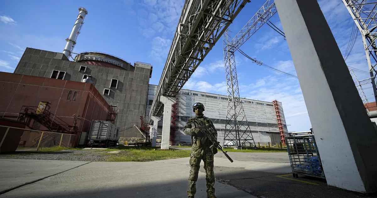 According to a Ukrainian official, Russia allegedly fired on towns near nuclear power facilities.