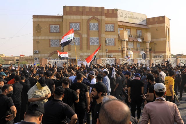 IRAQ-POLITICS-SADR-DEMO 