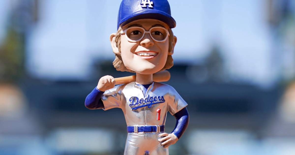 Dodgers announce Elton John bobblehead night ahead of Dodger Stadium  concerts - CBS Los Angeles