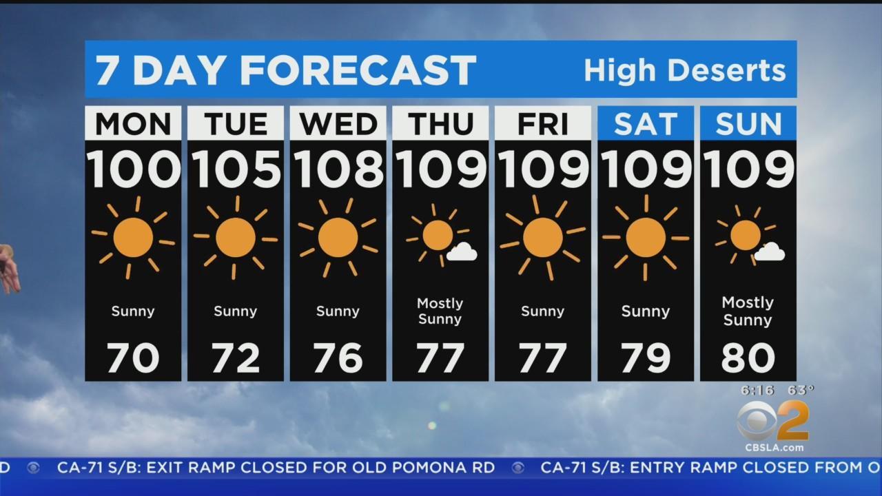 Heat wave knocks San Fernando Valley into triple-digit territory