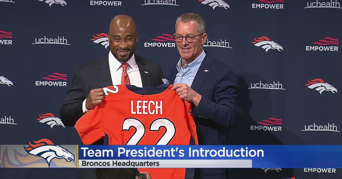 Denver Broncos President Damani Leech Teases Potential New Helmet Designs  Coming in 2023 - Sports Illustrated Mile High Huddle: Denver Broncos News,  Analysis and More