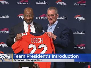 Denver Broncos President Damani Leech hints at new uniforms :  r/DenverBroncos