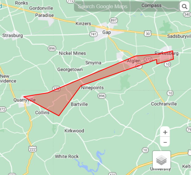 Boil water advisory in effect for parts of Chester County due to possible contamination 