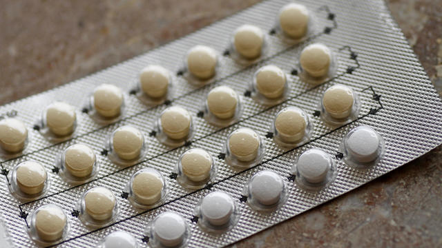 Contraceptive pills in blister pack 