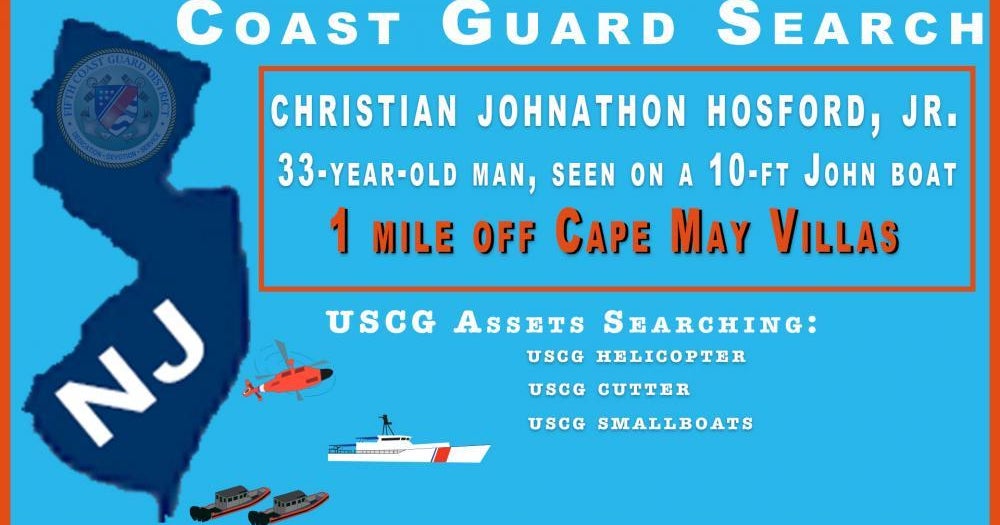Missing boater found safe near Dennis Creek in Cape May County, US ...
