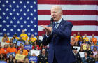 U.S. President Joe Biden delivers remarks on gun crime and his "Safer America Plan" in Wilkes Barre 