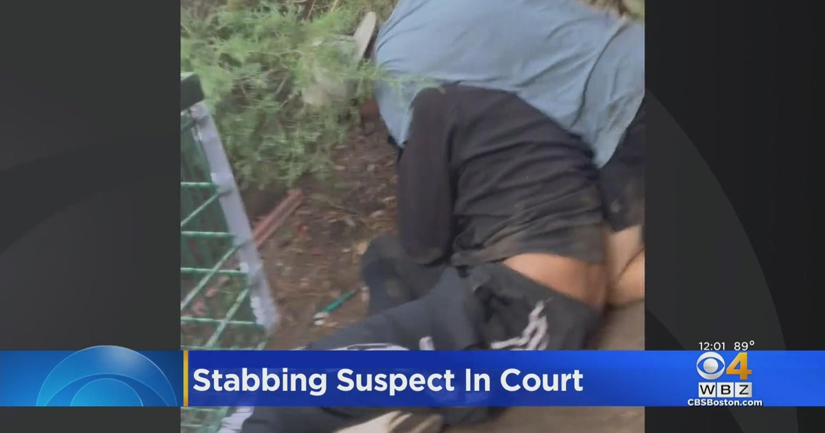 Man accused of stabbing, biting Malden delivery driver hides face in ...