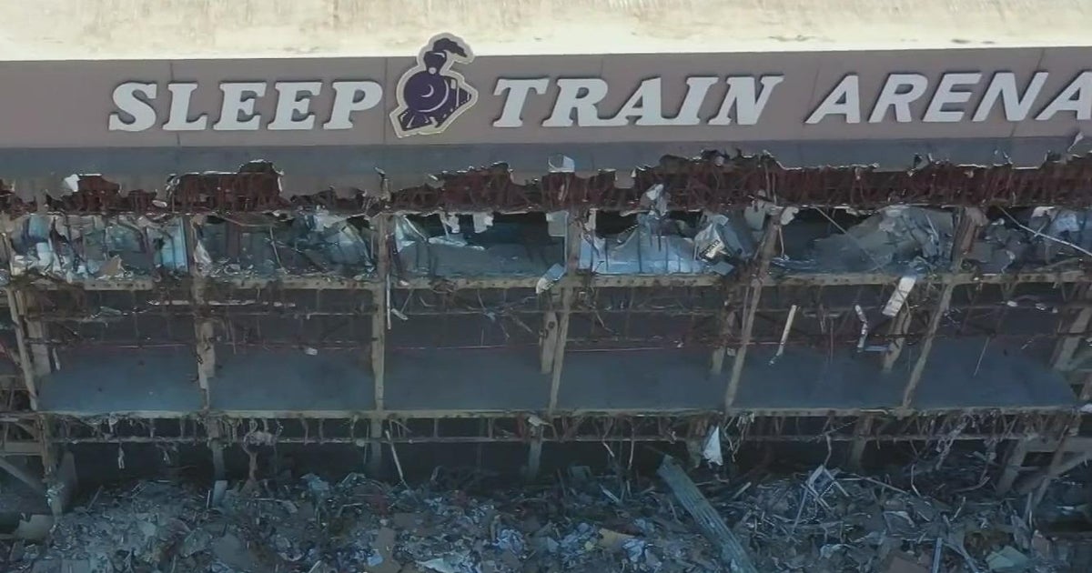 Demolition on Sleep Train Arena nears completion